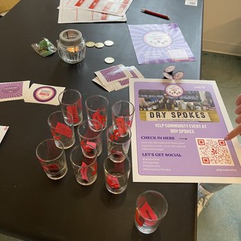Dry Spokes - Yelp greet table - Cocktail Bars Near Me - Omaha, Nebraska Dry Spokes - Yelp greet table - Cocktail Bars Near Me - Omaha, Nebraska