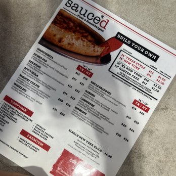 Sauce'd - Pizza Near Me - Grapevine, Texas