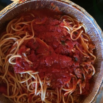 Pizza Johny's - Spaghetti with meat sauce - Pizza Near Me - Miami, Florida Pizza Johny's - Spaghetti with meat sauce - Pizza Near Me - Miami, Florida