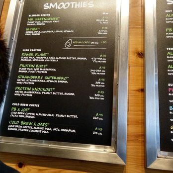Juice Generation - Menu - Juice Bars & Smoothies Near Me - New York, New York