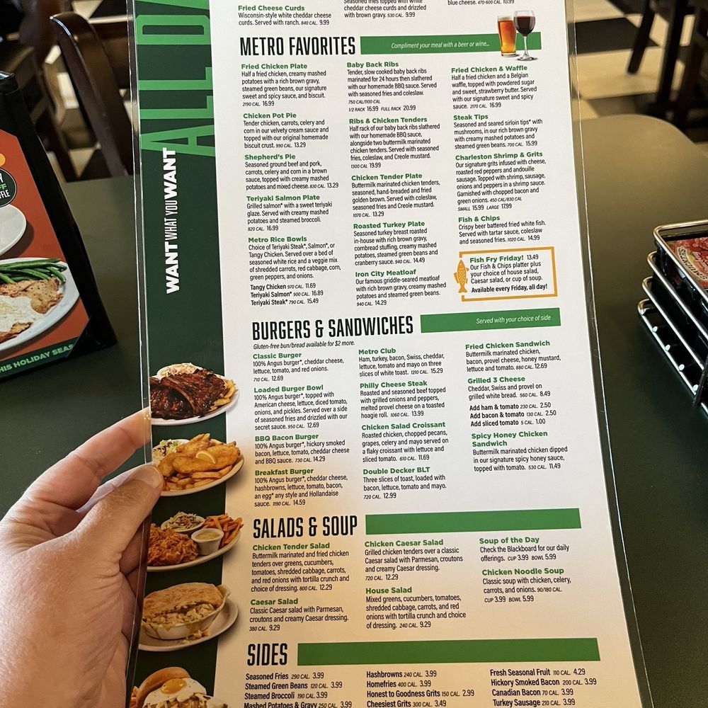 Metro Diner - Lunch/dinner menu, available any time! November 2025 - Diners Near Me - Brandon, Florida Metro Diner - Lunch/dinner menu, available any time! November 2025 - Diners Near Me - Brandon, Florida