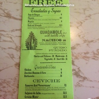 El Rey - Gluten free menu...more on the back - Mexican Near Me - Philadelphia, Pennsylvania El Rey - Gluten free menu...more on the back - Mexican Near Me - Philadelphia, Pennsylvania