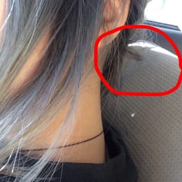 Burned off hair Burned off hair