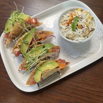 Hearsay at Levy Park - Ahi Tuna Tacos - American Near Me - Houston, Texas Hearsay at Levy Park - Ahi Tuna Tacos - American Near Me - Houston, Texas
