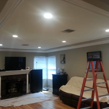 R Power Services - Right after Roobik completed installation in the Living Room - Electricians Near Me - La Crescenta, California