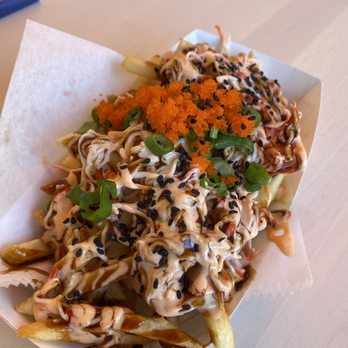 Kimchipapi Kitchen - Crab Salad Fries - Korean Near Me - Allston, Massachusetts Kimchipapi Kitchen - Crab Salad Fries - Korean Near Me - Allston, Massachusetts