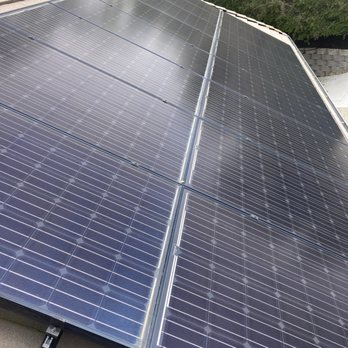 Clean Array - After - Solar Panel Cleaning Near Me
