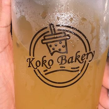 Koko Bakery - Passion fruit tea with mango bubbles added - Bakeries Near Me - Cleveland Heights, Ohio Koko Bakery - Passion fruit tea with mango bubbles added - Bakeries Near Me - Cleveland Heights, Ohio