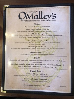 Menu photo 8 Grace O'Malley's Public House Clermont, FL Menu photo 8 Grace O'Malley's Public House Clermont, FL
