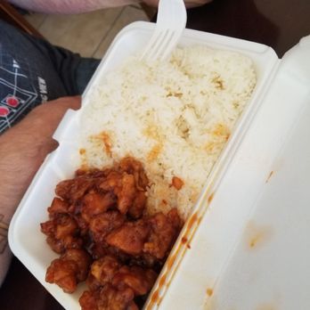 Top's China - Orange chicken lunch special - Chinese Near Me - Chester, Virginia