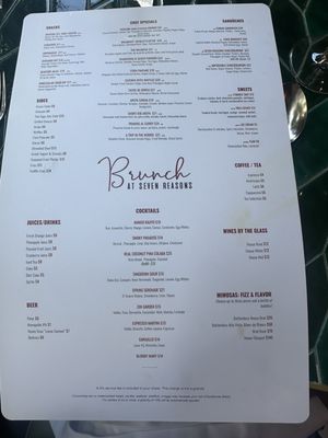 Menu photo 8 Seven Reasons Washington, DC, DC