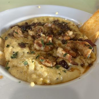 The Toasted Yolk Cafe - Shrimp and grits - Breakfast & Brunch Near Me - Fleming Island, Florida