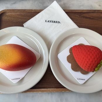 Layered - Mango and strawberry - Bakeries Near Me - Fairfax, Virginia