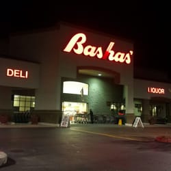 Bashas' - Never busy at night.
