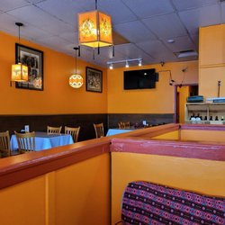 Kafal Restaurant - Take shoes off in traditional seating!