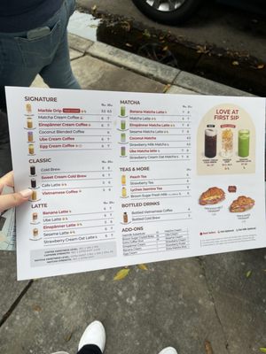 Menu photo 1 Da Vien Coffee Arcadia, CA