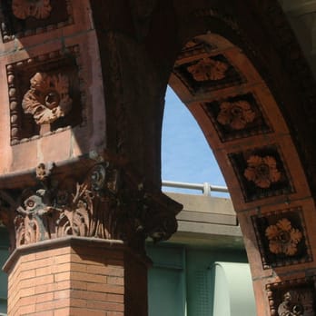 Main Street Station - Closeup of the arches. Notice I-95 in the background. - Public Transportation Near Me - Richmond, Virginia Main Street Station - Closeup of the arches. Notice I-95 in the background. - Public Transportation Near Me - Richmond, Virginia