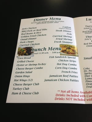 Menu photo 3 Lana's Jamaican House Cafe Pensacola, FL Menu photo 3 Lana's Jamaican House Cafe Pensacola, FL