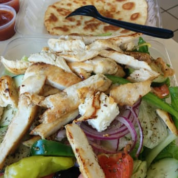 Mickey's Gyros - Grecian chicken salad - Burgers Near Me - Bolingbrook, Illinois Mickey's Gyros - Grecian chicken salad - Burgers Near Me - Bolingbrook, Illinois