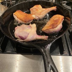 Curtis Custom Meats - Step 1 of duck with baby turnips