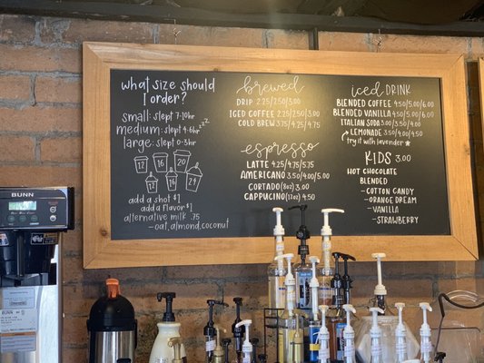 Menu photo 3 Common Grounds Payson, AZ