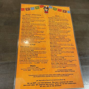 Carolina's Mexican Kitchen - Menu - Mexican Near Me - Las Vegas, Nevada