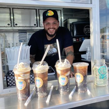 Fizz Sips NSweets - Tyler (owner) serving us his Craft Soda treats - thanks Tyler! - Food Trucks Near Me - Springfield, Missouri