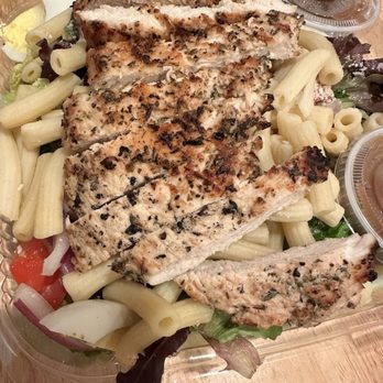 Rosemary's Thyme Bistro - Penne Pasta Salad w/ Chicken and balsamic dressing - Mediterranean Near Me - Clifton, Virginia