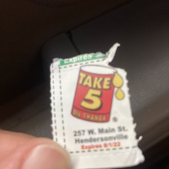Take 5 Oil Change - Denied coupon - Oil Change Stations Near Me - Nashville, Tennessee Take 5 Oil Change - Denied coupon - Oil Change Stations Near Me - Nashville, Tennessee