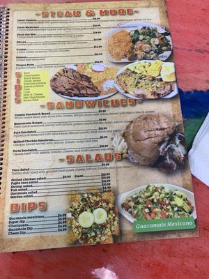 Menu photo 6 Cilantro Mexican Restaurant Bar And Grill Paris, KY