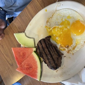 Peppertree Cafe - 2 eggs and steak with fruits - Venues & Event Spaces Near Me - Glendora, California Peppertree Cafe - 2 eggs and steak with fruits - Venues & Event Spaces Near Me - Glendora, California