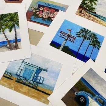Esperanza Gallery - Shop for beautiful paintings by local Artist Esperanza Deese at the Esperanza Deese Art Studio - Paint & Sip Near Me - Redondo Beach, California
