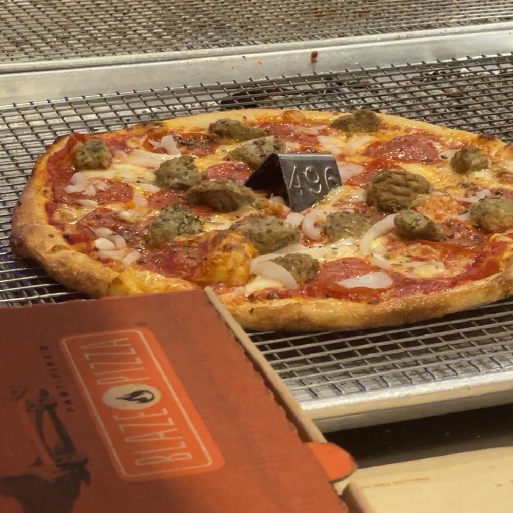 Blaze Pizza - The Meat Eater - Pizza Near Me - Camp Hill, Pennsylvania Blaze Pizza - The Meat Eater - Pizza Near Me - Camp Hill, Pennsylvania