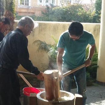 Orange County Christian Church - "Mochitsuki" (mochi pounding) celebrated each New Years draws a huge crowd of mochi hungry people! - Churches Near Me - Cypress, California