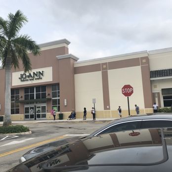 JOANN Fabric and Crafts - Long wait!!! You might as well bring a chair like one guy did and some snacks. It's gonna be a while. - Fabric Stores Near Me - Margate, Florida JOANN Fabric and Crafts - Long wait!!! You might as well bring a chair like one guy did and some snacks. It's gonna be a while. - Fabric Stores Near Me - Margate, Florida