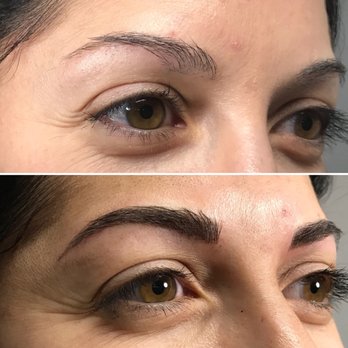 Blading by Ericka - Microblading before and after by Ericka - Permanent Makeup Near Me - Redlands, California