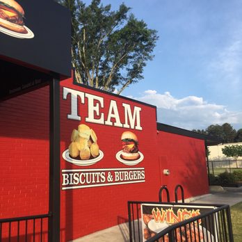 Team Biscuits & Burgers - Local joint located in the outskirts of Athens - Burgers Near Me - Athens, Georgia Team Biscuits & Burgers - Local joint located in the outskirts of Athens - Burgers Near Me - Athens, Georgia