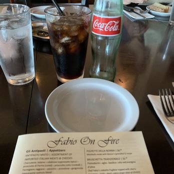 Fabio On Fire - Coke in the bottle! - Pizza Near Me - Peoria, Arizona