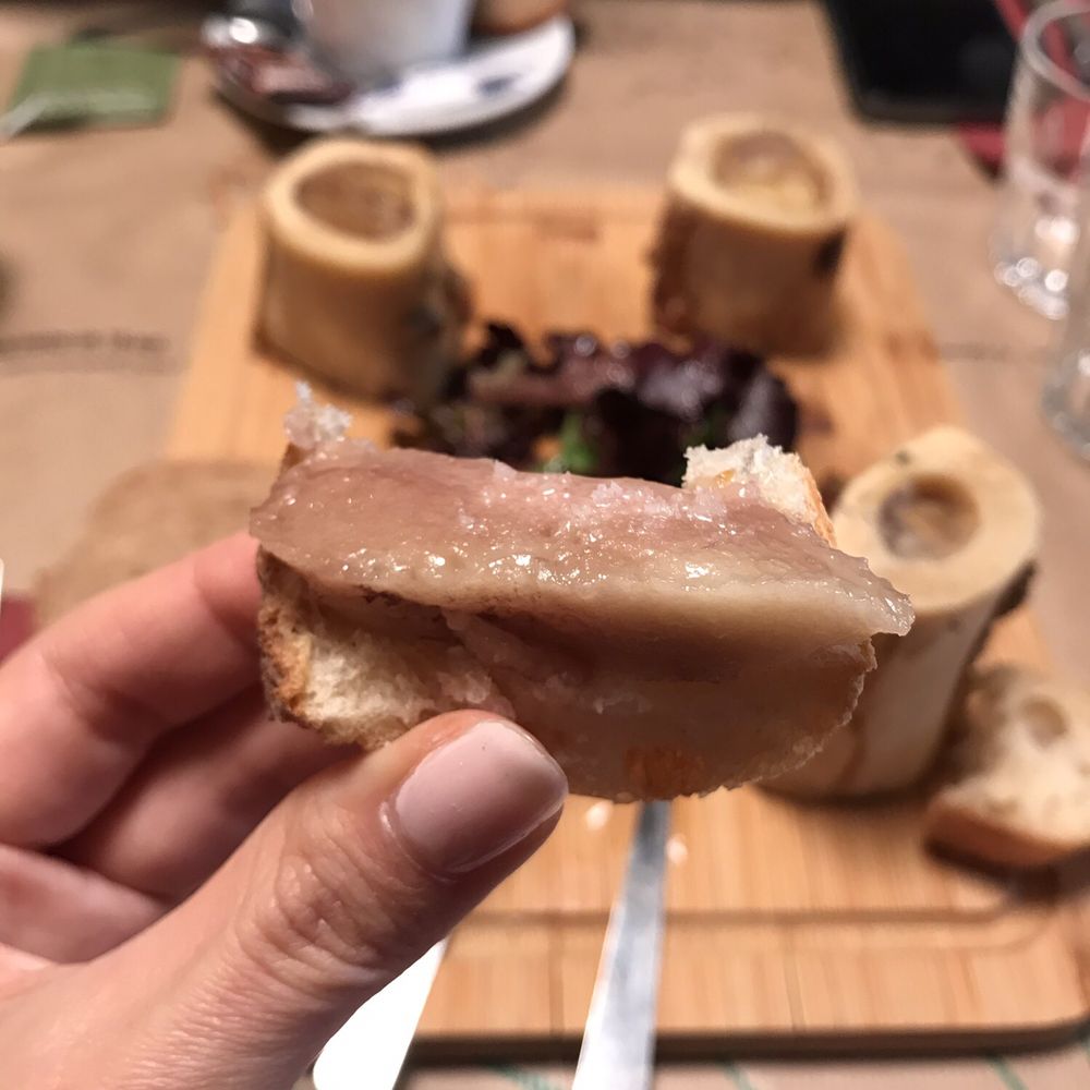 Les Fils à Maman - Amazing bone marrow on an amazing baguette - French Near Me - Paris, 75 Les Fils à Maman - Amazing bone marrow on an amazing baguette - French Near Me - Paris, 75