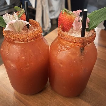 Villa Azteca - Strawberry micheladas - Mexican Near Me - Salinas, California Villa Azteca - Strawberry micheladas - Mexican Near Me - Salinas, California