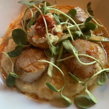 Painted Pony - Scallops and polenta special - New American Near Me - Saint George, Utah Painted Pony - Scallops and polenta special - New American Near Me - Saint George, Utah