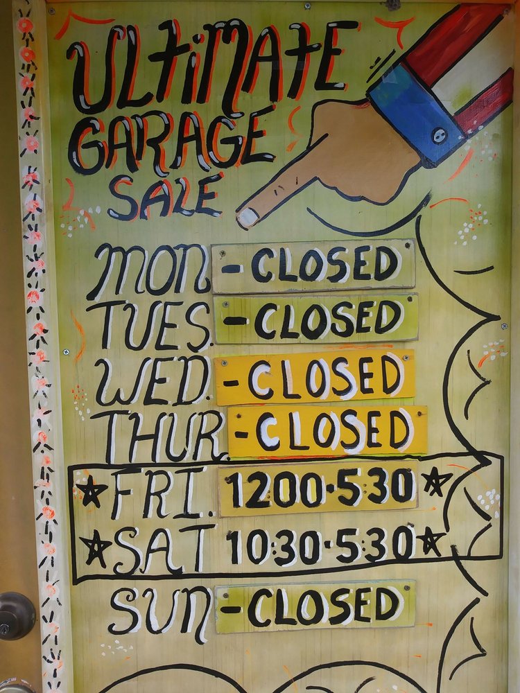 THE ULTIMATE GARAGE SALE I AND II - Updated May 2024 - 18 Photos - 220