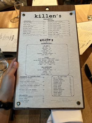 Menu photo 3 Killen's Houston, TX