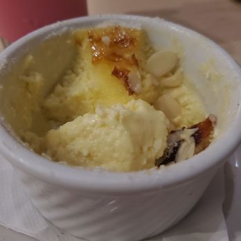 Trattoria Cattaneo - Over baked Cream Brulee. - Italian Near Me - Santa Rosa, California