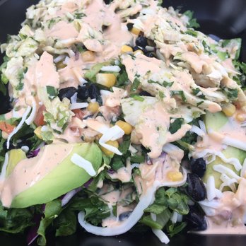 Urbane Cafe - Cilantro Chicken Salad with the Chipotle Ranch Dressing for the win - Salad Near Me - Northridge, California