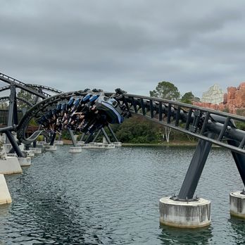 Jurassic World Velocicoaster - Heart-line roll - Amusement Parks Near Me - Orlando, Florida Jurassic World Velocicoaster - Heart-line roll - Amusement Parks Near Me - Orlando, Florida