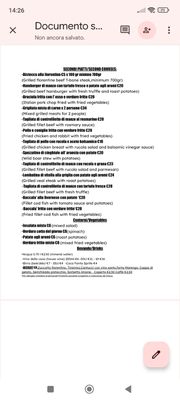 Menu photo 2 Trattoria Gigi Florence, FI Menu photo 2 Trattoria Gigi Florence, FI