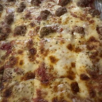 Antolino's Pizza - Cheese Custom Pizza Medium with pepperoni, extra cheese, and sausage. Extra sauce and well done. - Pizza Near Me - North Port, Florida Antolino's Pizza - Cheese Custom Pizza Medium with pepperoni, extra cheese, and sausage. Extra sauce and well done. - Pizza Near Me - North Port, Florida