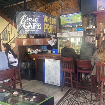 Ernst Cafe - Inside Bar - Cajun/Creole Near Me - New Orleans, Louisiana