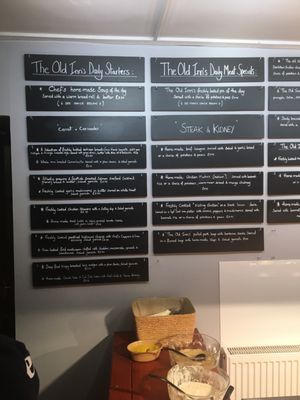 Menu photo 1 The Old Inn & Restaurant Penzance, CON